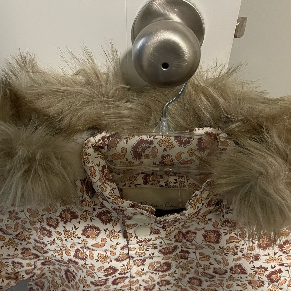 Rylee + Cru Parka Ski Jacket in Magnolia NWT with Removable Hood size 4-5Y - Picture 6 of 12